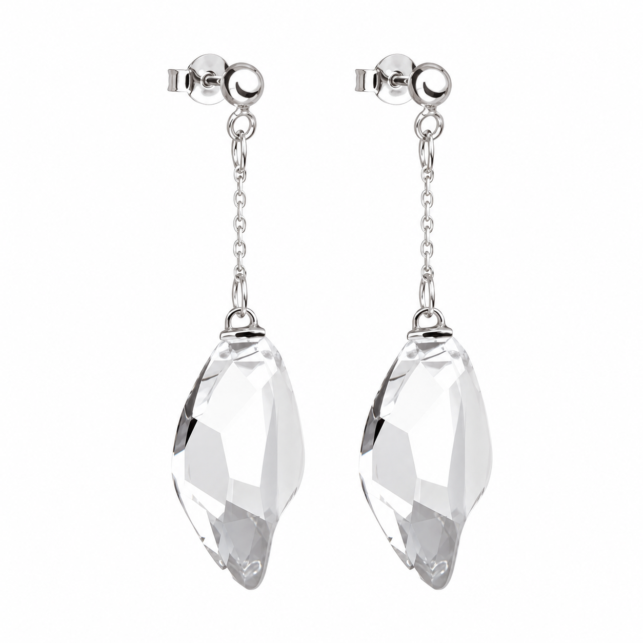 Crystal Tear - Earrings Ag 925/Rh - crystal