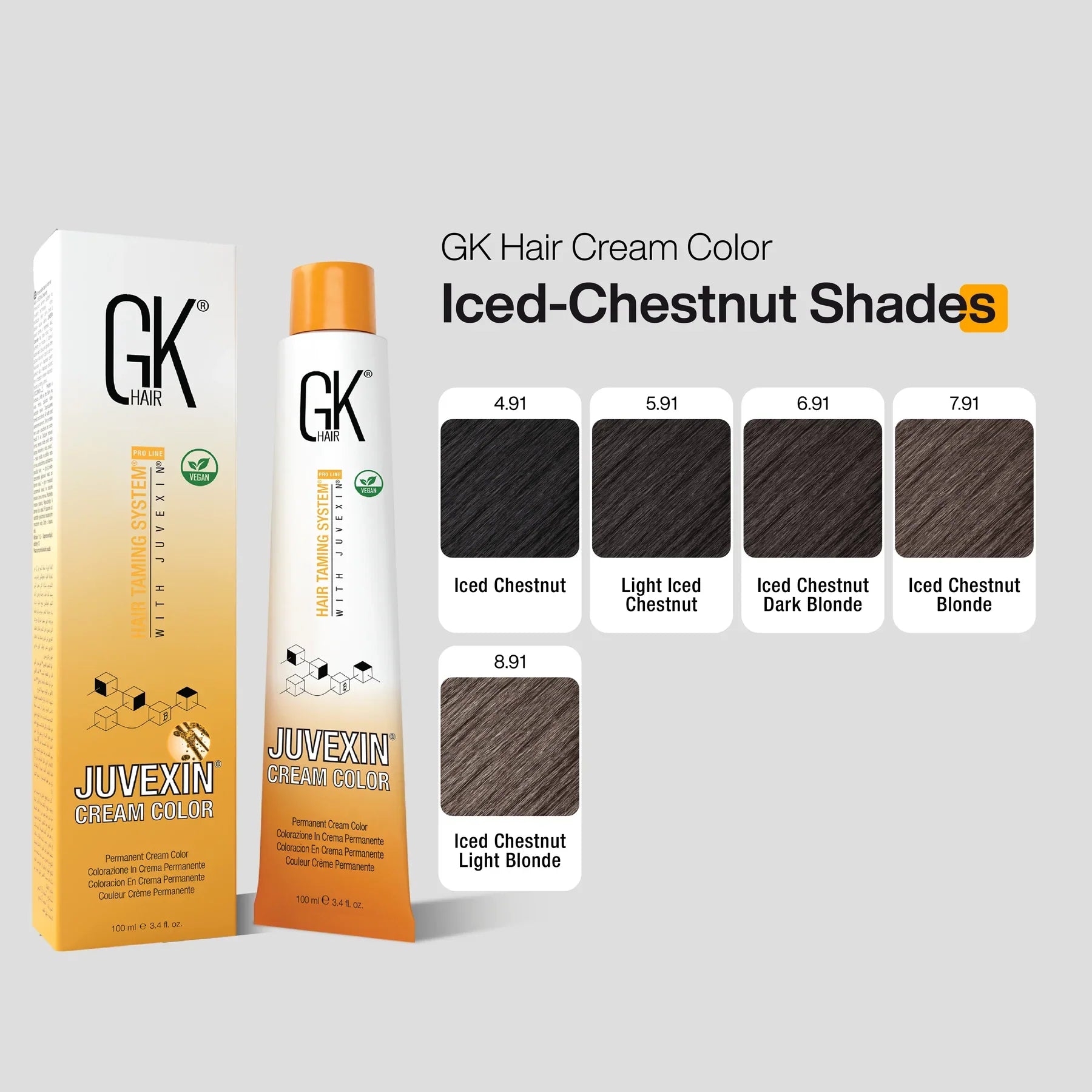 Cream Color Tonos Marrón Glacé