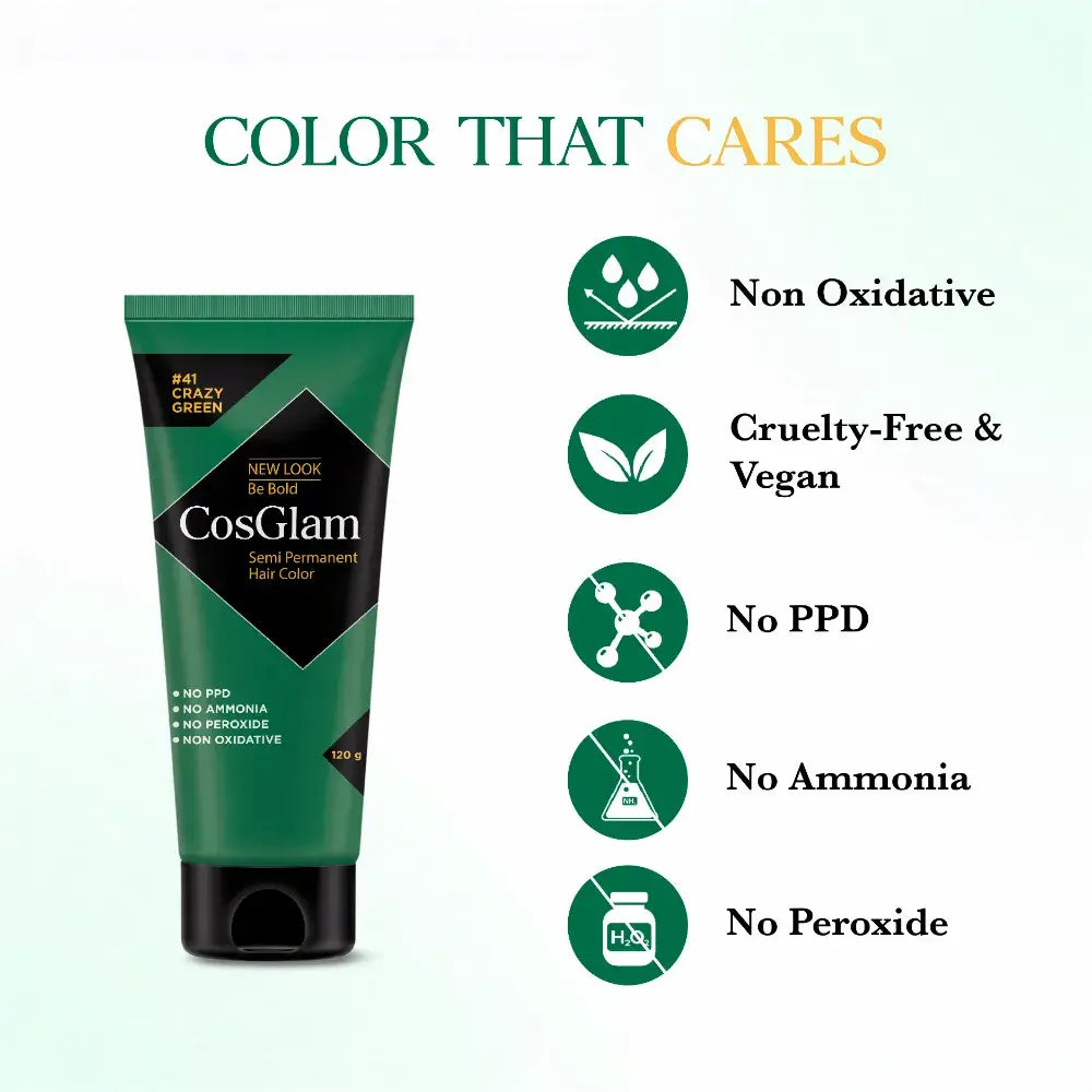 Cos Glam Crazy Green
