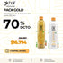 Pack Gold GK Hair Shampoo + Acondicionador Gold con 70% de descuento: de $55.980 a $16.794