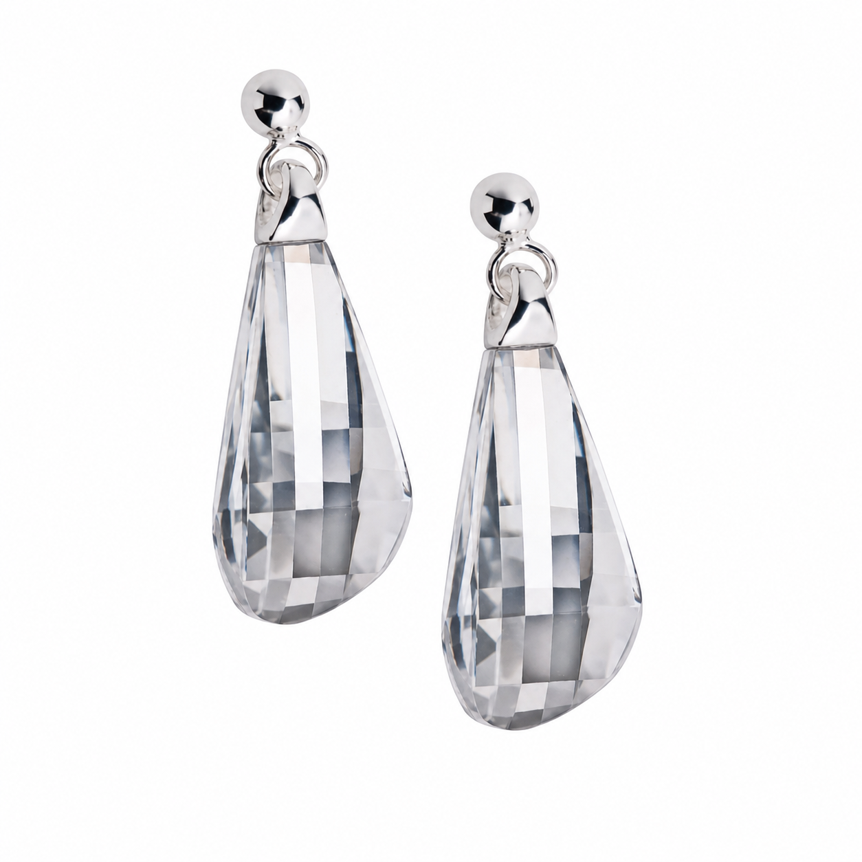 Pleione - Earrings Ag 925/Rh - crystal