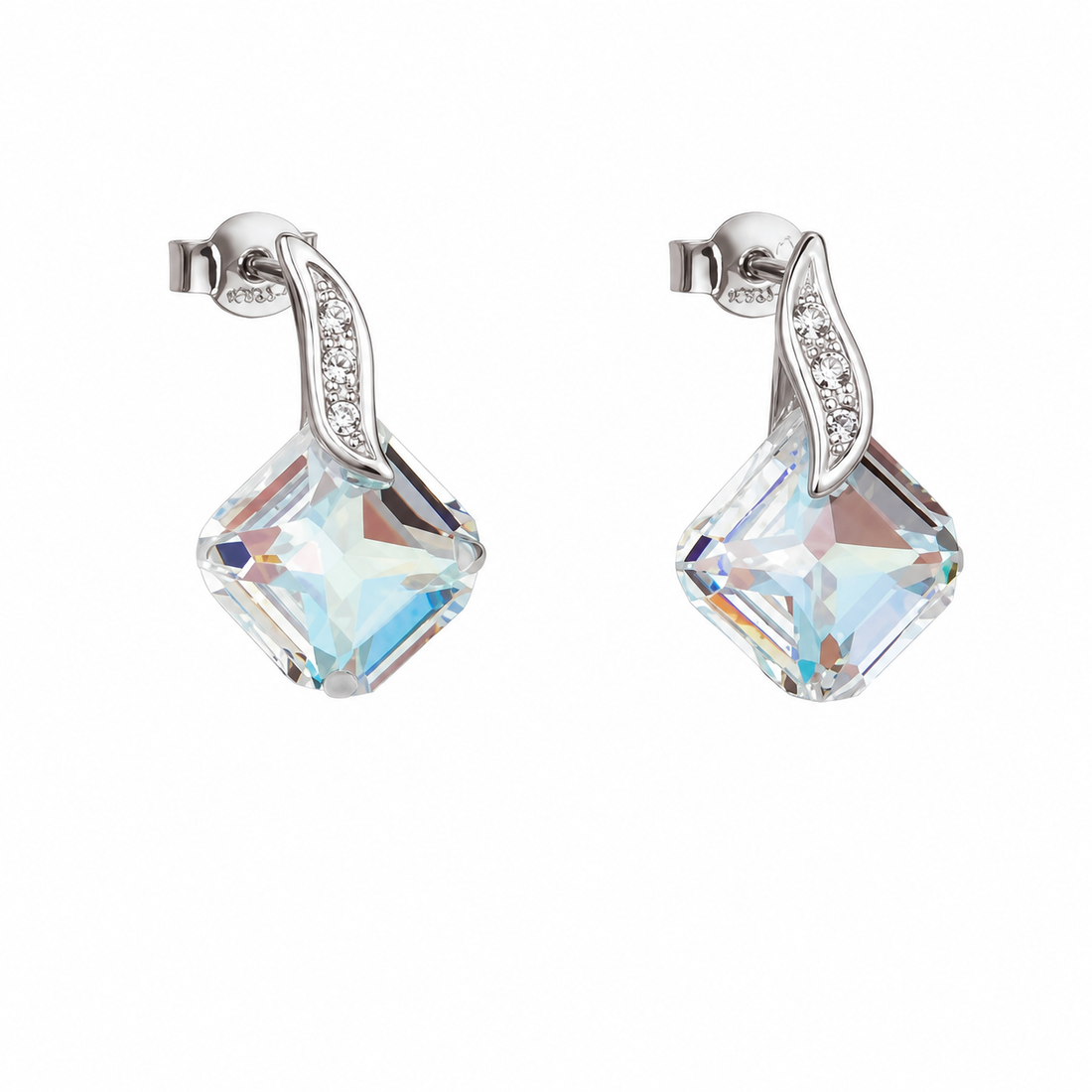 Feminine Charm - Earrings Ag 925/Rh - crystal AB