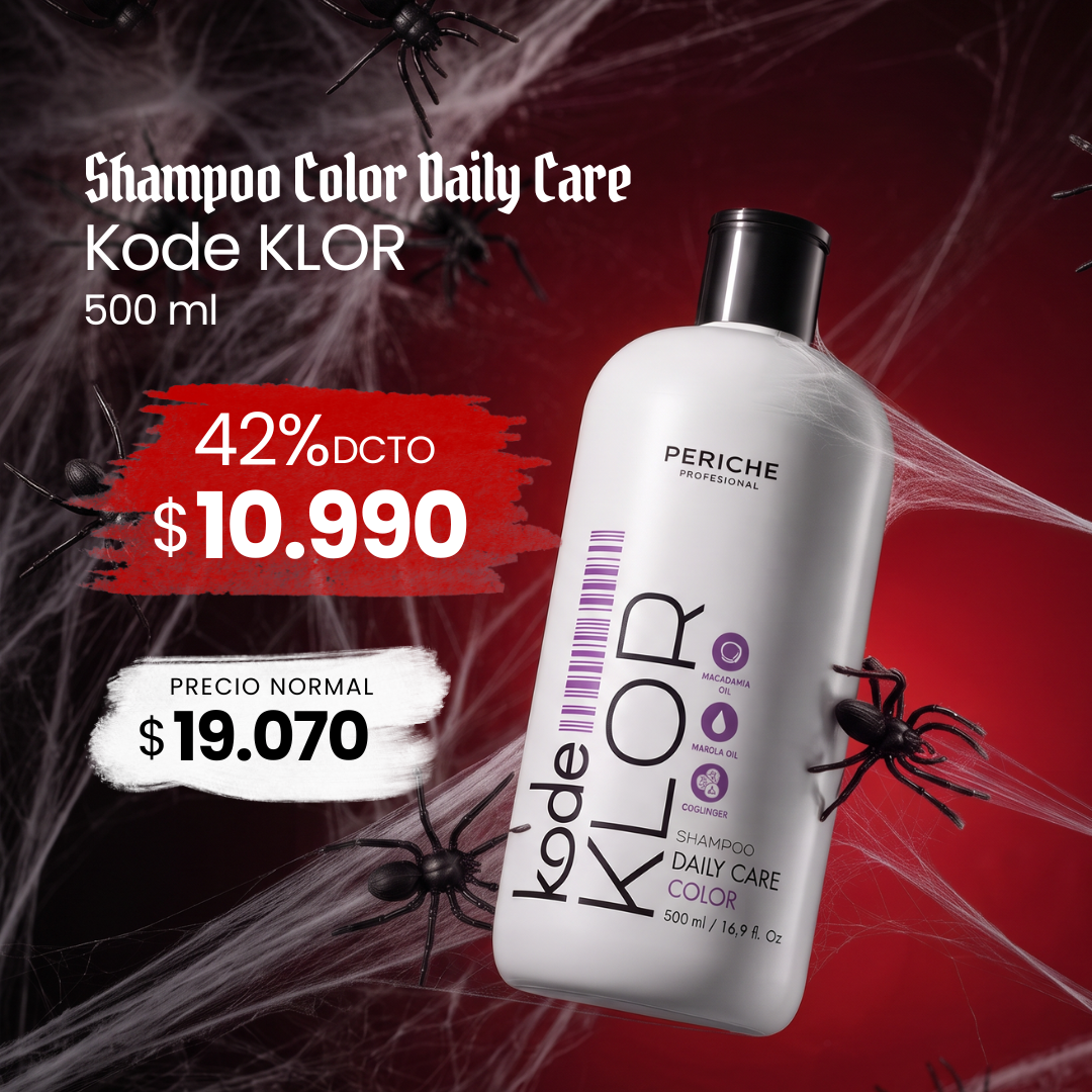 Shampoo Color Daily Care Kode KLOR Periche 500 ml - Oferta Halloween 42%