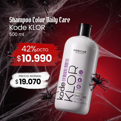 Shampoo Color Daily Care Kode KLOR Periche 500 ml - Oferta Halloween 42%