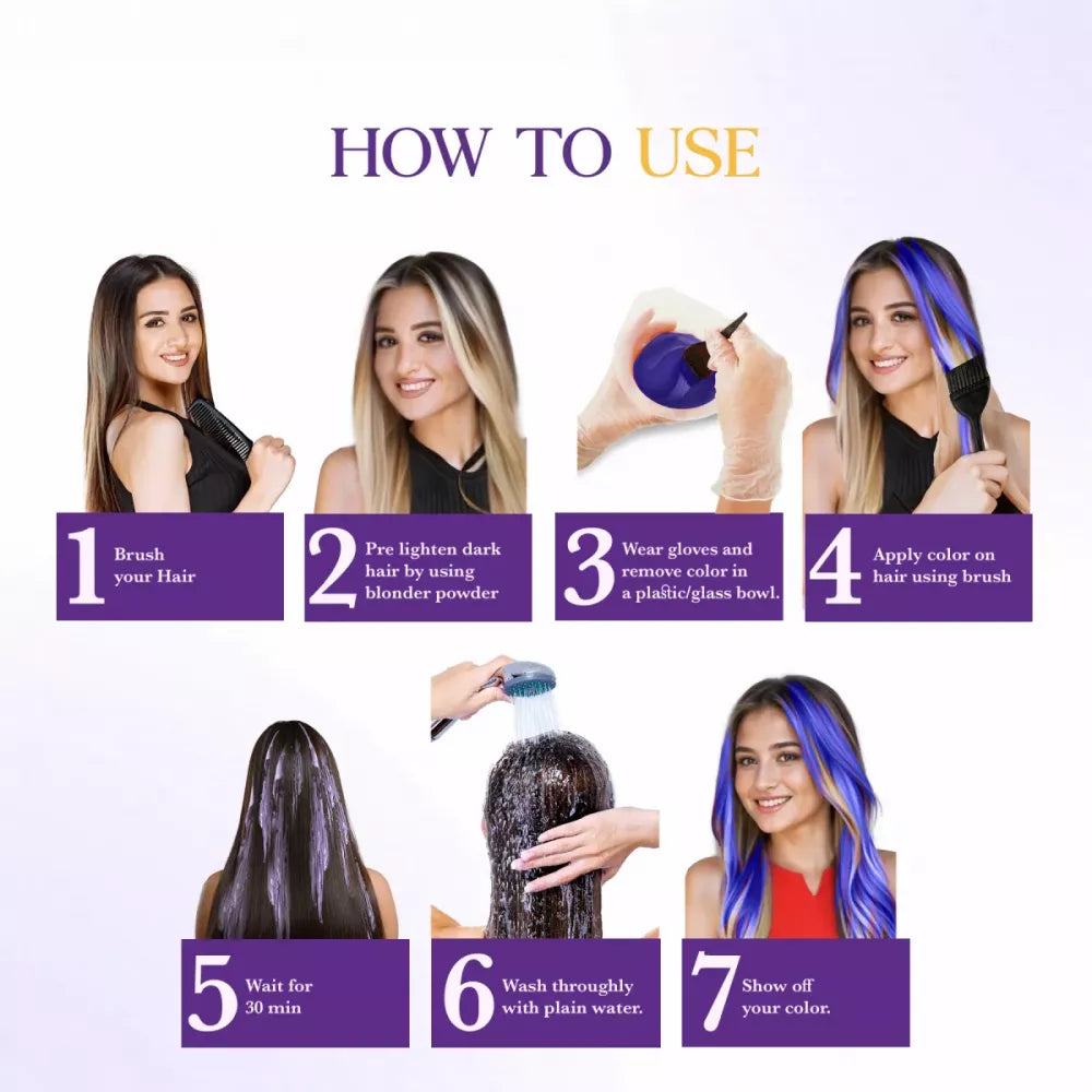 Cos Glam Purple Blue