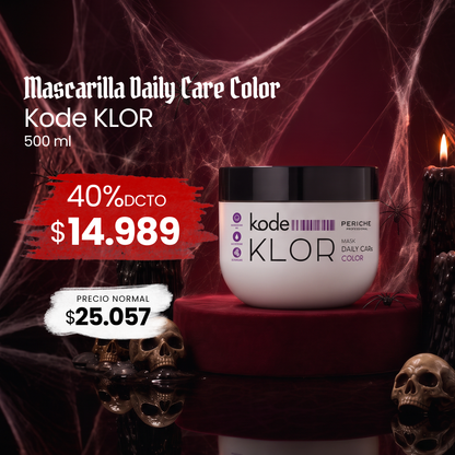 Mascarilla Color Daily Care Kode KLOR Periche 500 ml - Oferta Halloween 40%