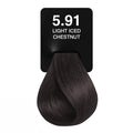 Cream Color 5.91 Claro Glaseado Castaño