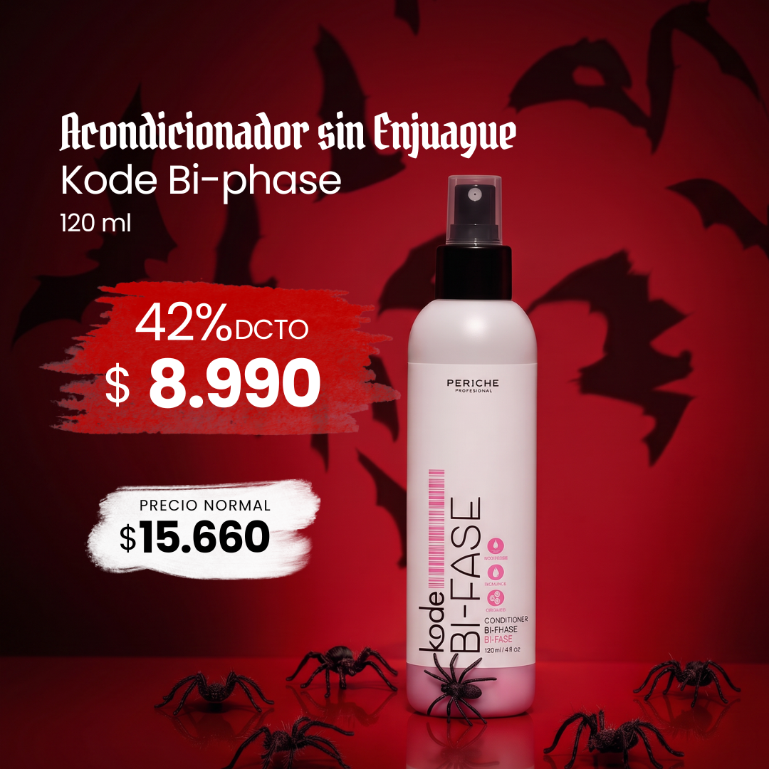 Acondicionador Bifásico Kode Bi-Phase Periche 120 ml - Oferta Halloween 43%