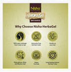 Nisha Herbagel Coloración en Gel – Dark Brown