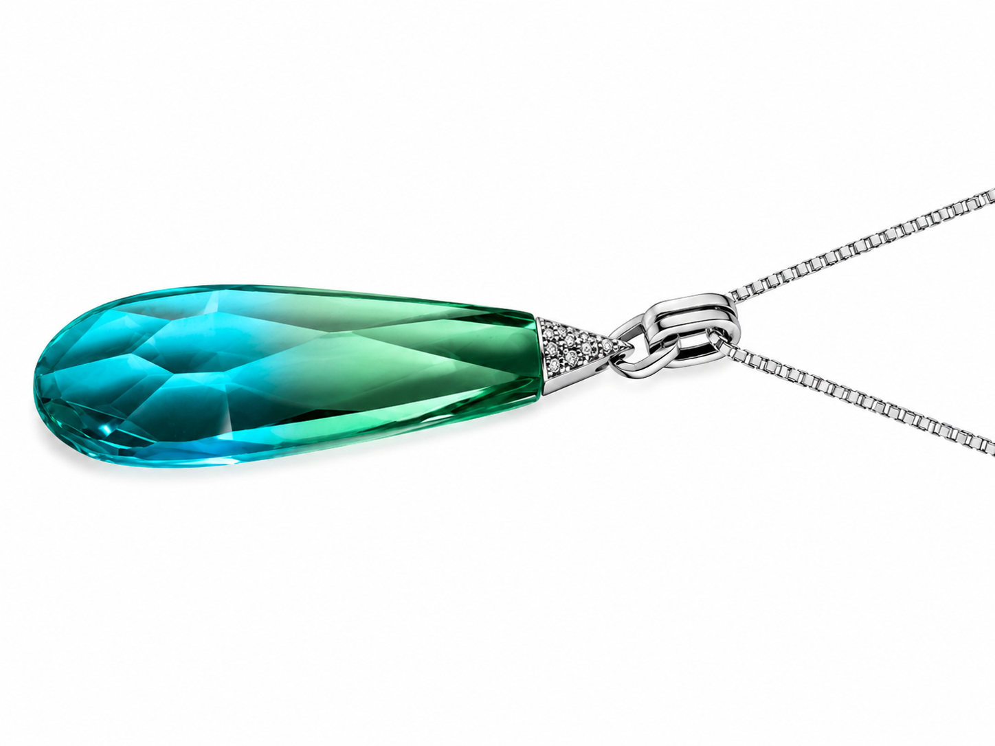 Sensualité - Pendant - blue-green