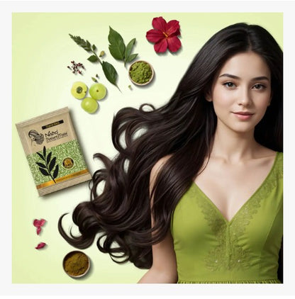 Nisha Naturemate Coloring Henna 90Gm (4 tonos)
