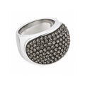 Anillo Brillante Diamante Negro