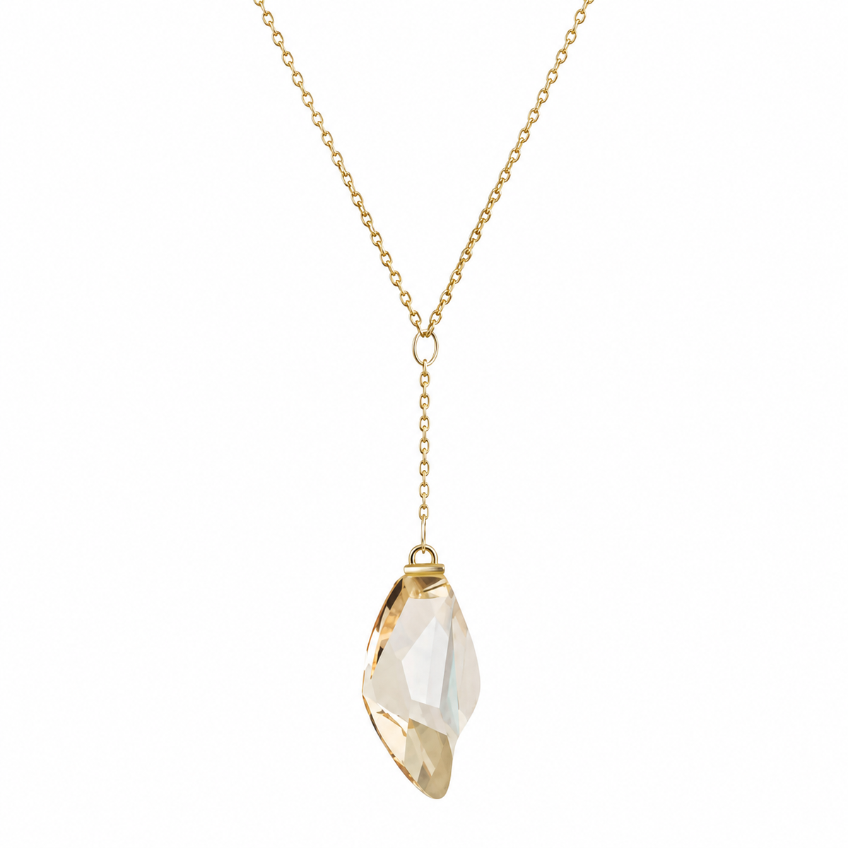 Crystal Tear - Colgante Ag 925/Au