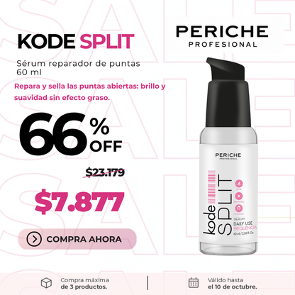 Oferta 66%OFF / Sérum Reparador de Puntas Kode Split Periche 60 ml / Split Ends Repair Serum Kode Split 60ml