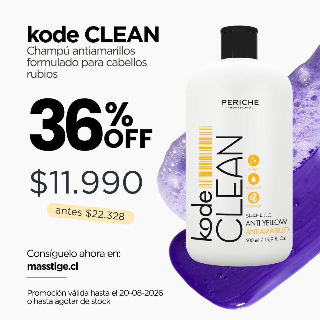 Champú Anti Amarillos - Kode CLEAN 500ml