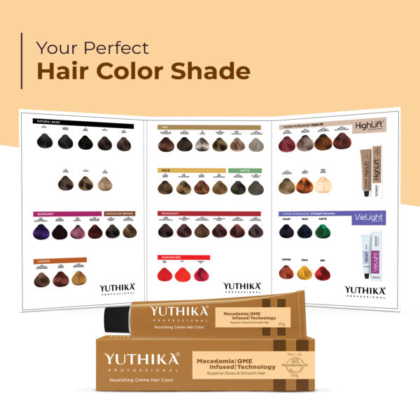 Crema de Color Profesional. Tinte Yuthika