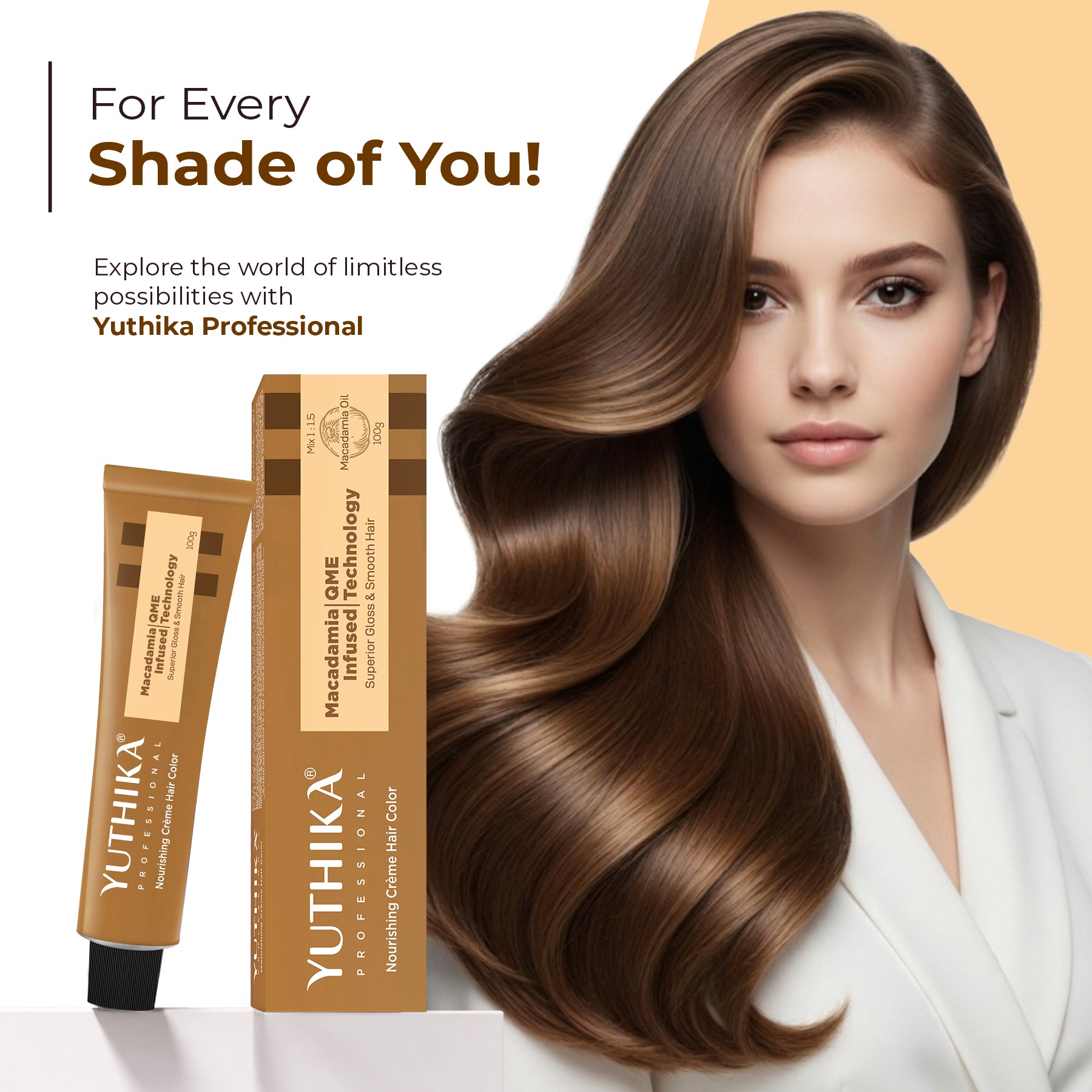 Crema de Color Profesional. Tinte Yuthika