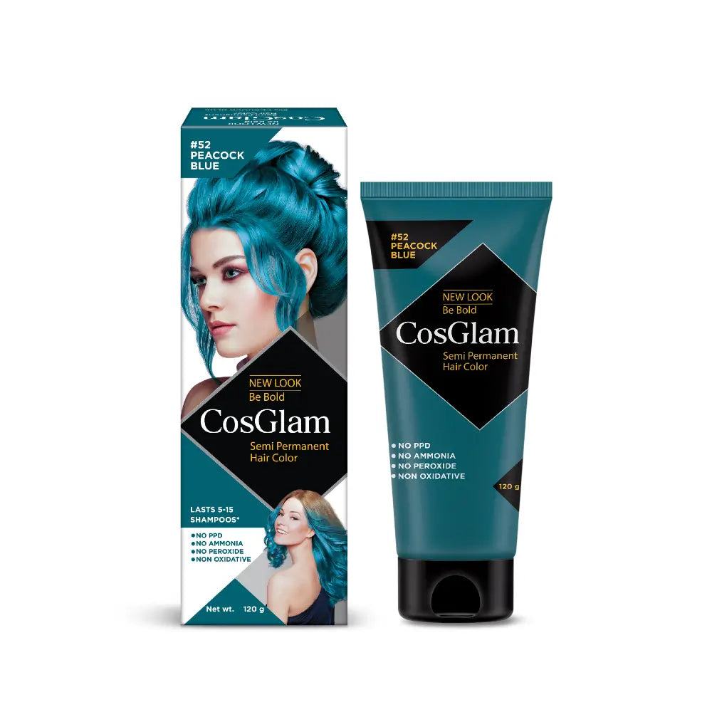 Cos Glam Nisha Semi Permanente / Azul eléctrico