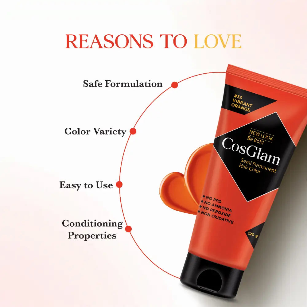 Cos Glam Vibrant Orage