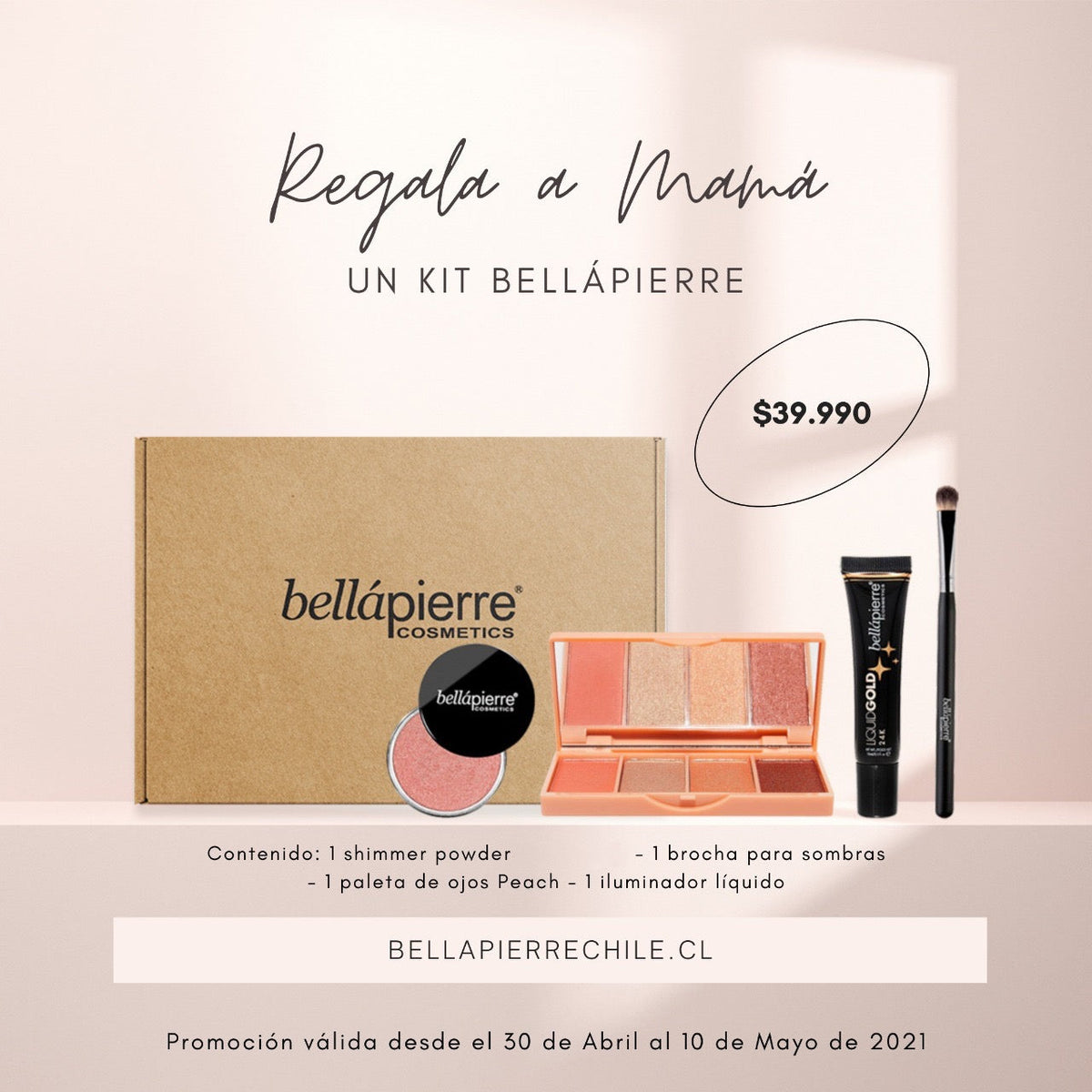 Kit 1 - Regala a mamá - Bellapierrechile