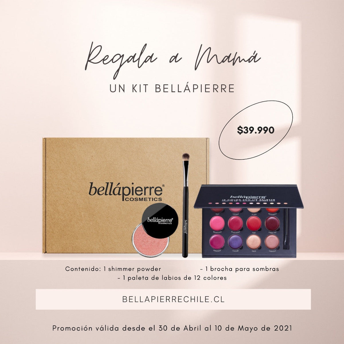 Kit 2 - Regala a mamá - Bellapierrechile
