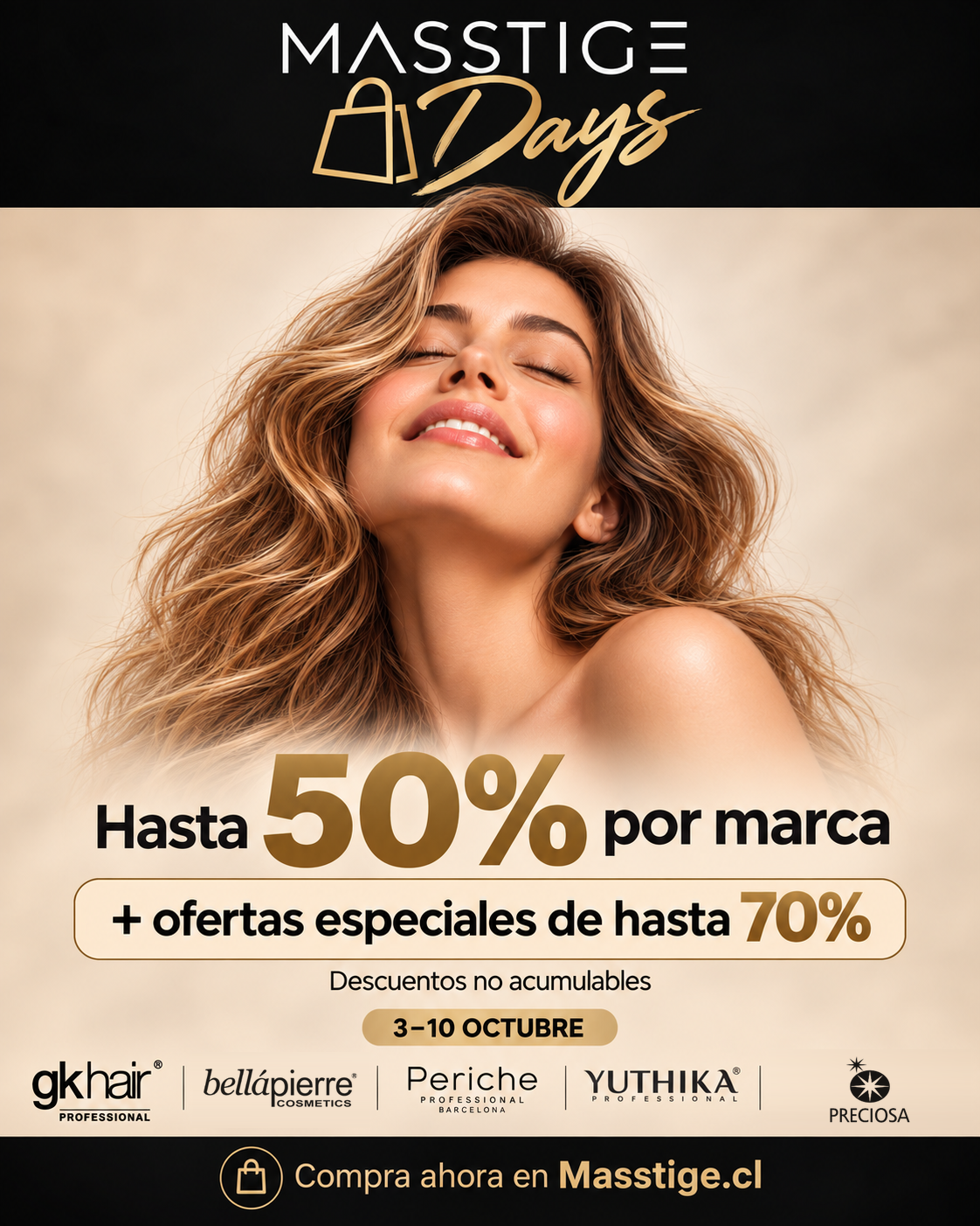 Masstige Days hasta 50% por marca