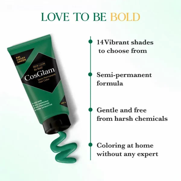 Cos Glam Crazy Green