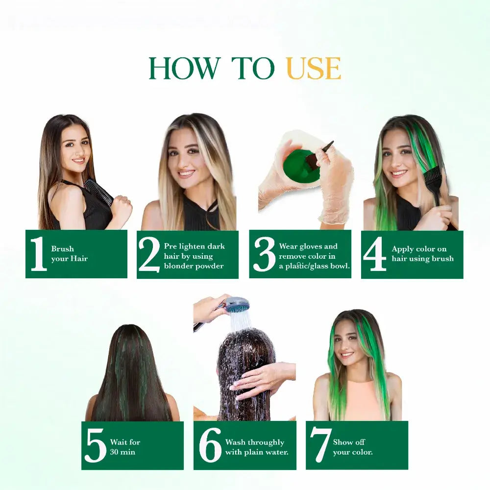 Cos Glam Crazy Green