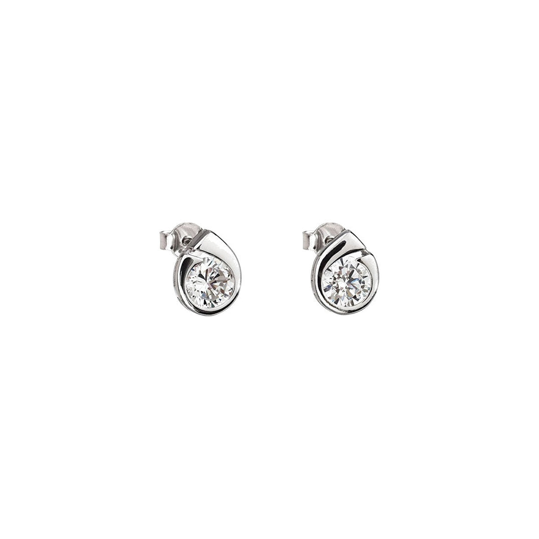 Preciosa 5106 00 Wispy Earrings Ag 925/Rh white