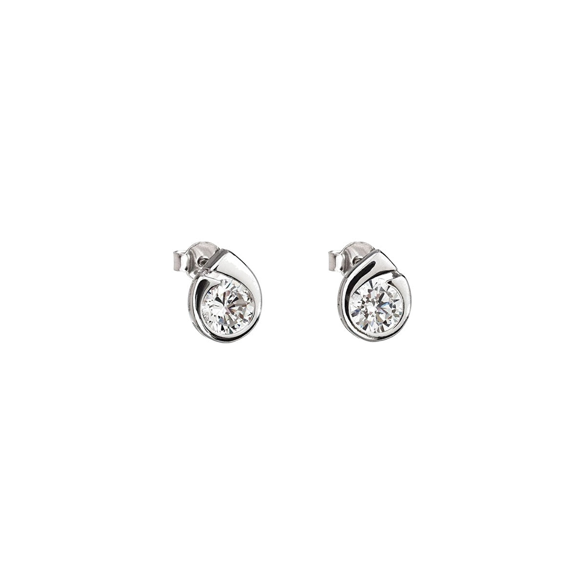 Preciosa 5106 00 Wispy Earrings Ag 925/Rh white