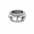 Preciosa 6760 00C De luxe Ring Ag 925 Rh crystal