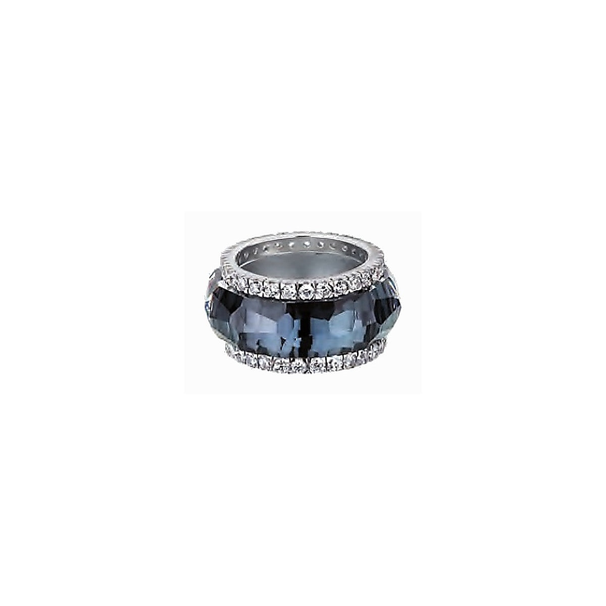 Preciosa 6760 40 De luxe Ring Ag 925 Rh chrome