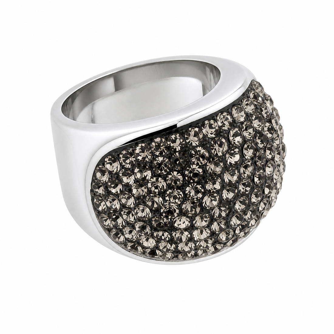 Preciosa Brillant ring black diamond SKU 7056 19A