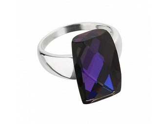 Excellence - Ring Ag 925/Rh - amethyst