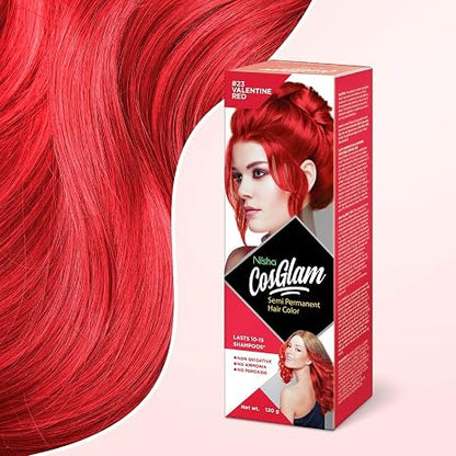 Cos Glam Nisha Semi Permanente / Valentine Red
