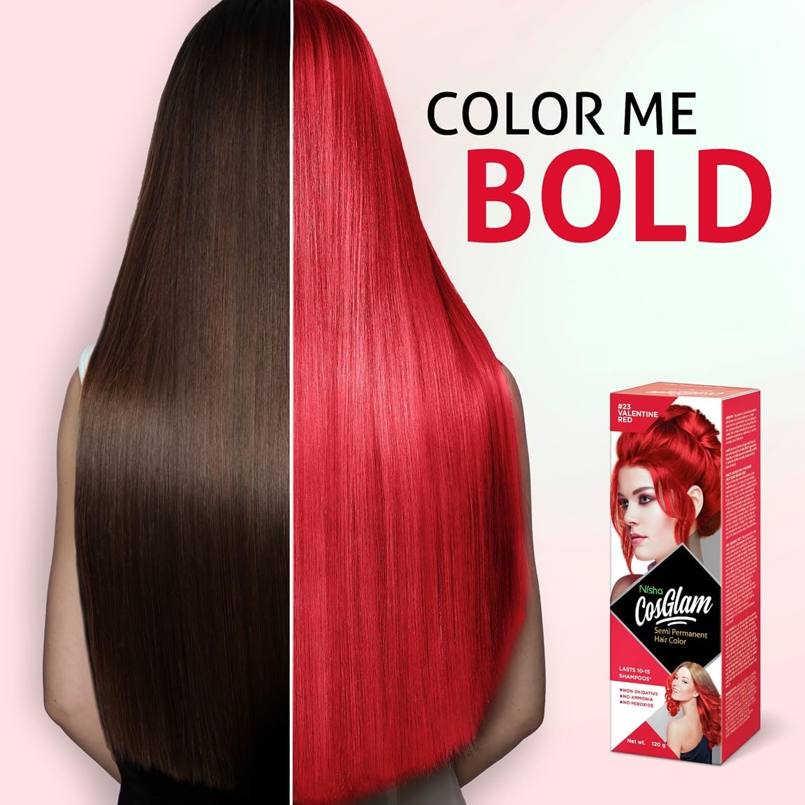 Cos Glam Nisha Semi Permanente / Valentine Red