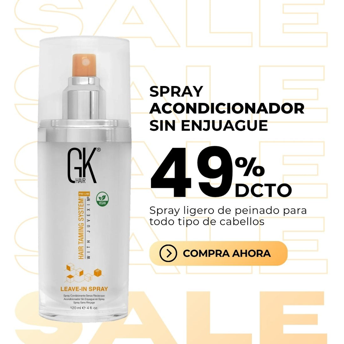 Spray Acondicionador Sin Enjuague